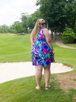 Laison Sleeveless Tiered Dress SPF 50 | XS-XL -Dress Delight 05ea9d742f6458e789acd7e2f4d3a02a