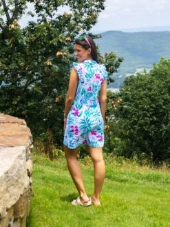 Sasha Pleated Cap Sleeve Shift Dress SPF 50 | XS-XL -Dress Delight 28cfd4cfb54895709dd896d7316eb7a4