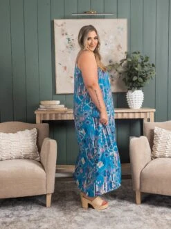 Printed Maxi Dress | S - 3X -Dress Delight 4c5c5489ef903740521fda621416d5c6