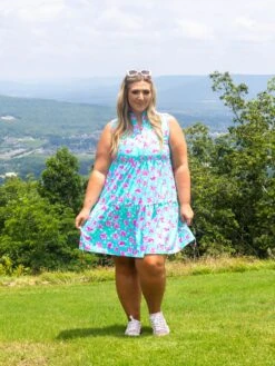 Laison Sleeveless Tiered Dress SPF 50 | XS-XL -Dress Delight 5fc32cd53233e5da71fad2addc6bc686