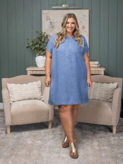 Textured Dolman Sleeve Woven Dress | S - XL -Dress Delight 669ce2de0ea662b277c38d5b0fa99209