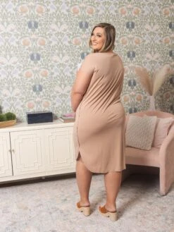 Soft High Low Midi Dress | S - L -Dress Delight 7922ddb18f6d2cc863e59d44a9340d06