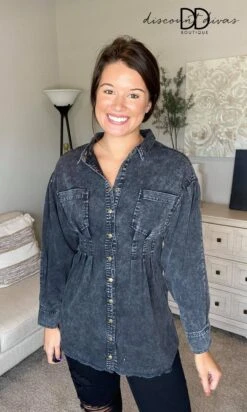 Fate Found Us Shirt Dress *Final Sale*