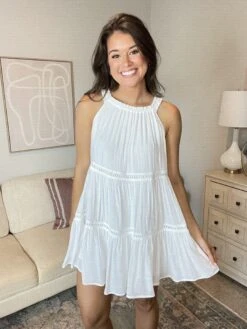 Tiered Sleeveless Mini Dress | S - L *Final Sale*