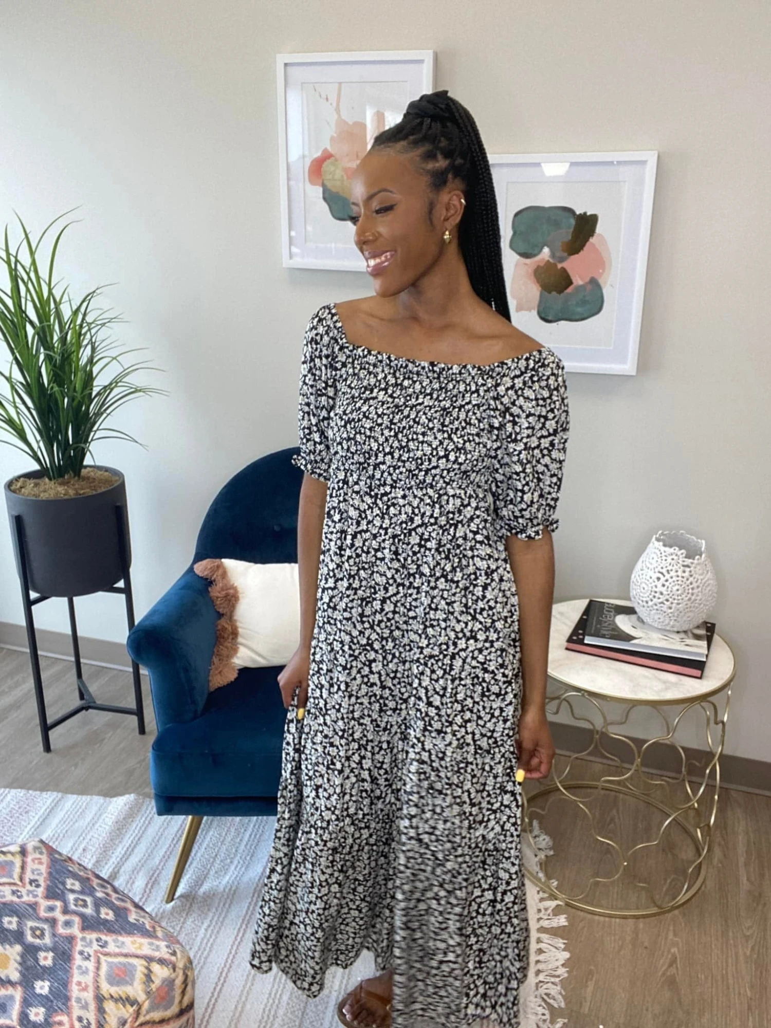 Laughing On Dress *Final Sale* 2 Laughing On Dress *Final Sale* - Image 2