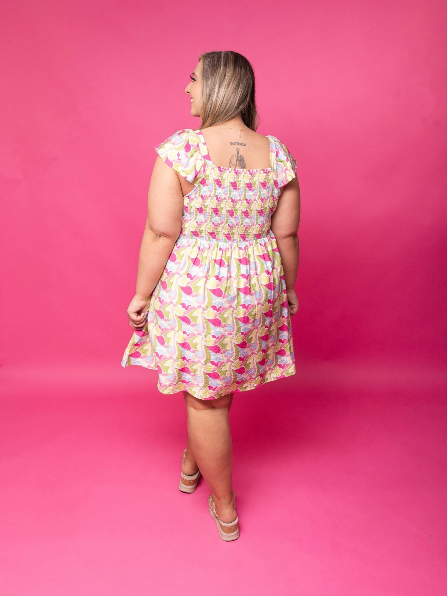 Blair Come Away With Me Dress | S-2X 4 Blair Come Away With Me Dress | S-2X - Image 4