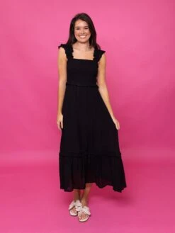 Flutter Straps Smocked Tiered Midi Dress | S-L 11 Flutter Straps Smocked Tiered Midi Dress | S-L -Dress Delight TTFOnEE35tAqzoH6T0rQGRH0xK1PWMh1Qpzy5SnH