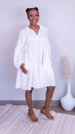 Humbled Blessings Cotton Gauze Dress *Final Sale* -Dress Delight YN16UL8EHAfSdZmRw5UaeodzgTck7wRyRHJrbe5S
