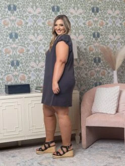 Short Sleeve Round Neck Mini Dress | S - 3XL -Dress Delight a8e3fa4ef0e960b410f41f09a01cca09