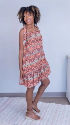 Drift Into The Sunset Bohemian Dress *Final Sale* -Dress Delight b4TX727RGfiThxZih6cLh0LactV53lN5KBO5iDgi