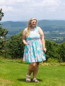 Kendall Sleeveless Tiered Dress SPF 50 | XS-XL