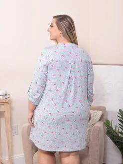 Scarlett Wrinkle Free 3/4 Sleeve Printed Dress | S - 3X -Dress Delight cbce8032e684d6dc257be8d42a7db93e