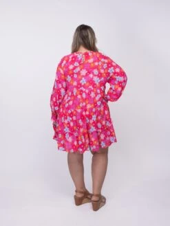 Round Neck Floral Babydoll Dress | S - XL -Dress Delight g5zFKJolhdrnntxk754NLVYQ3NeMQoZEHdE4Ejwn