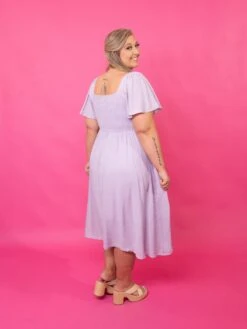 Smocked Square Neck Lined Short Sleeve Dress | S - XL -Dress Delight nGX0Yg5YDVJIbD7nE4vcq82P4B1tTwAUODTy1byl