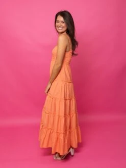 Zenana Smocked Tiered Maxi Dress W/ Spaghetti Straps | S - 3X -Dress Delight pr7OPlGSOh33svSQMeHvlJa9nPyTQkgq0BTuuiPm