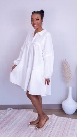 Humbled Blessings Cotton Gauze Dress *Final Sale* -Dress Delight w1DOaNyROTMfF0eiZF7fMiySIKbKO5KexY5fdeRg