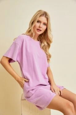 Classic Washed T-Shirt Dress | S - 3XL -Dress Delight wZpYOmBD0PxnKvaPKud79HJGvIwl2LZasUWvLkQF